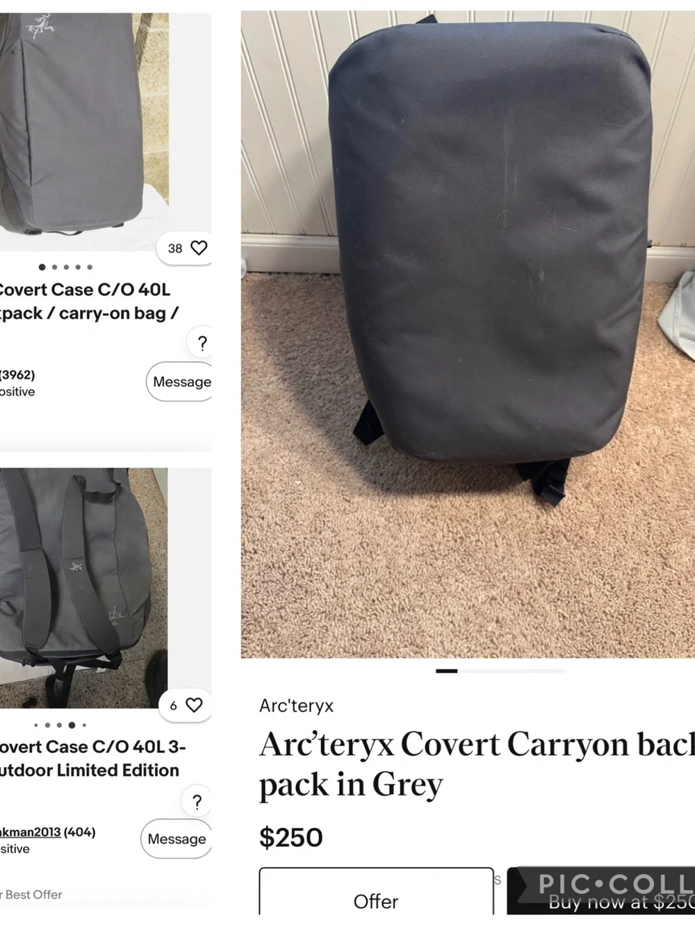 Arc’Teryx Covert 40L Carry-on